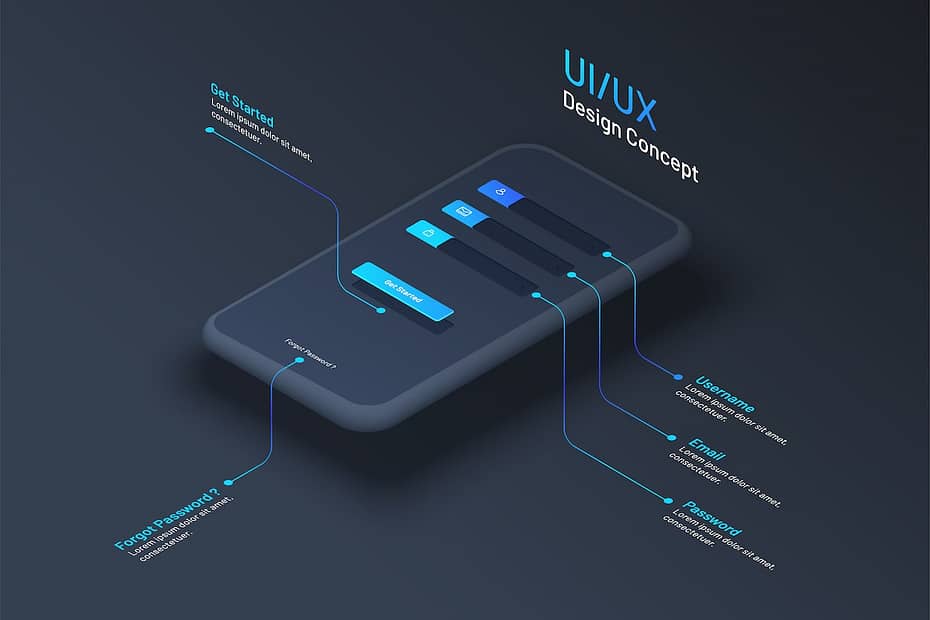 ui ux design: definizione dell'interfaccia utente